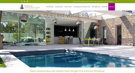 Site web de Pierre et Construction